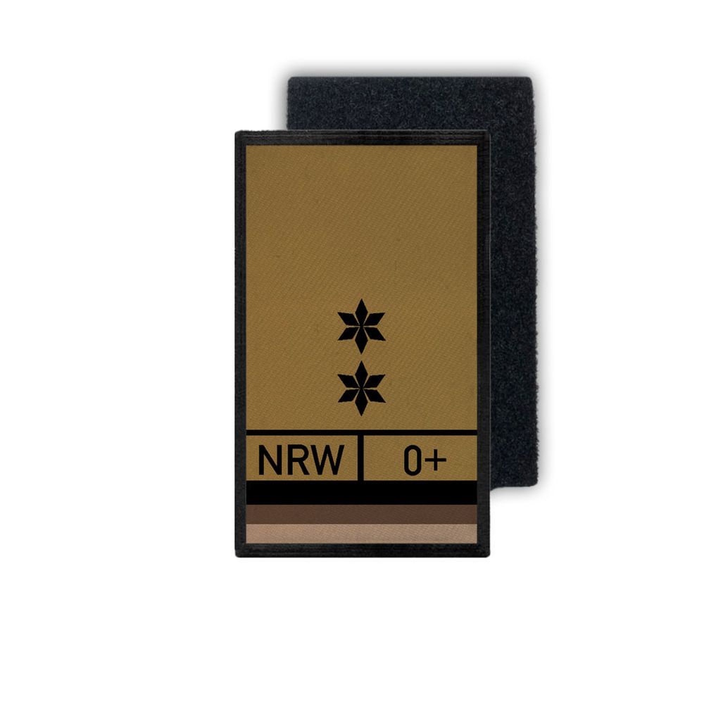 POK Service Patch Sand Tarn Police Commissioner POKin Stern, 5x4.5cm # 33314