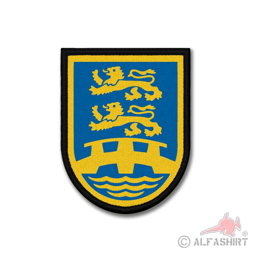 Patch Norschleswig Löwen Wappen Abzeichen Heimat Schleswig Holstein Nord #38288