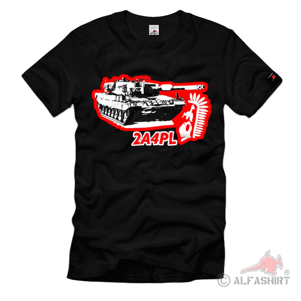 2A4PL Poland Leopard Panzer Polska Army T Shirt #30397