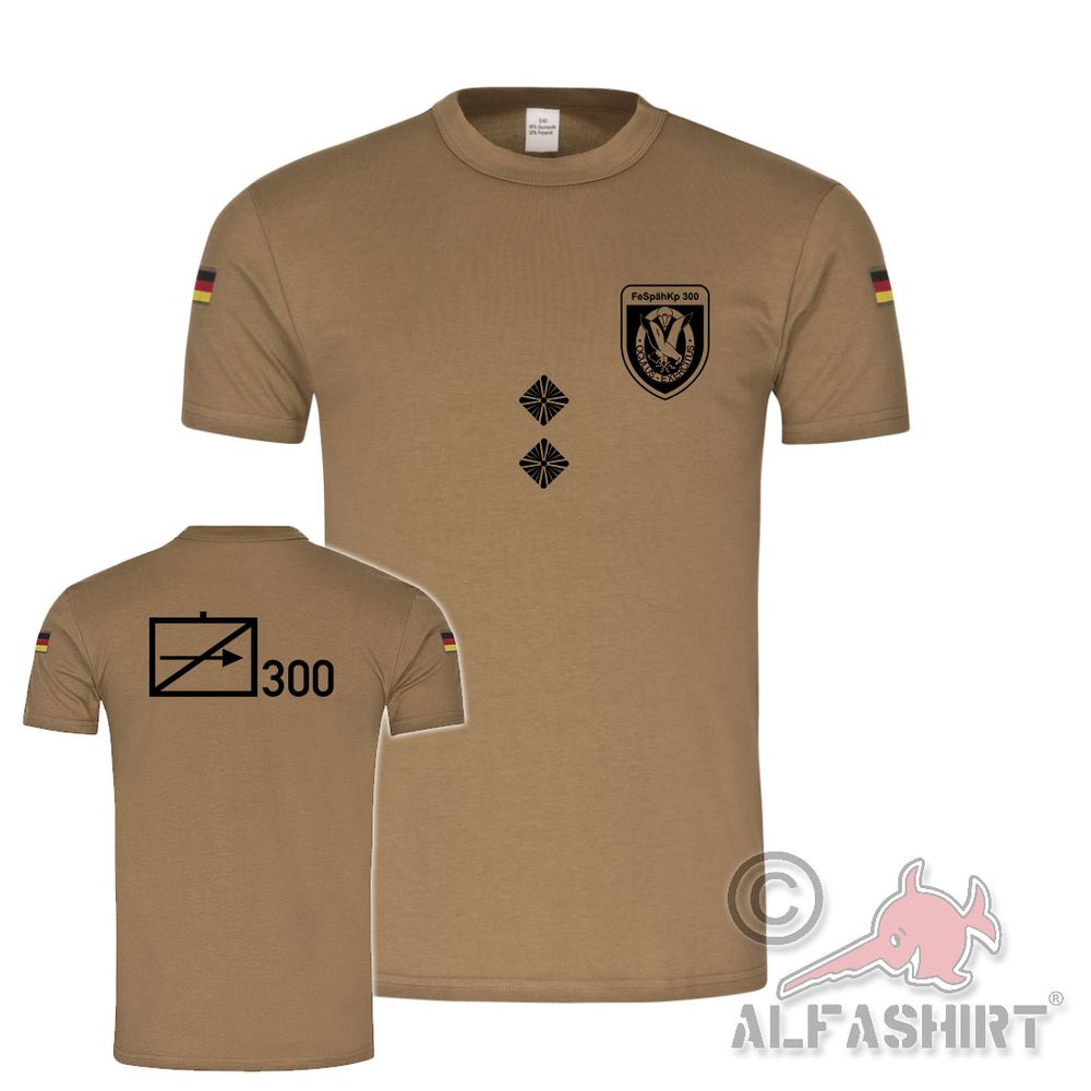 Tropenshirt Fernspähkompanie FeSpähKp 300 Kompanie Taktisches #42451