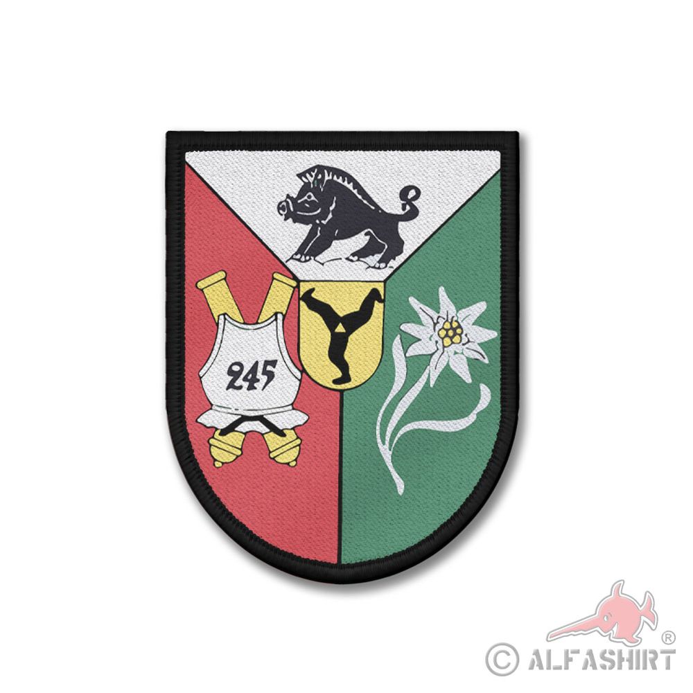 Patch GebPzArtBtl 245 Panzerbrigade 24 Lower Bavaria Landshut #42940