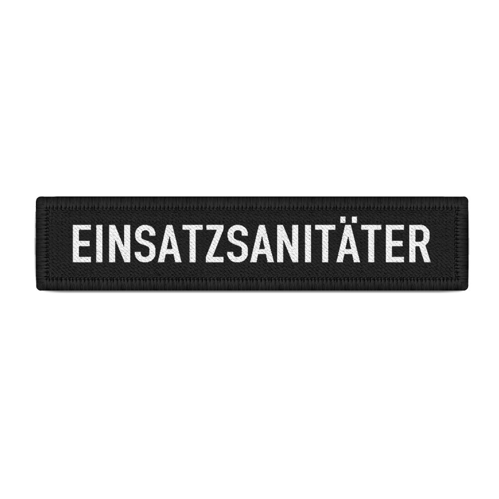 Einsatzsanitäter Schild Abzeichen Sanitäter Arzt Einsatz Rettung Aufnäher #27651
