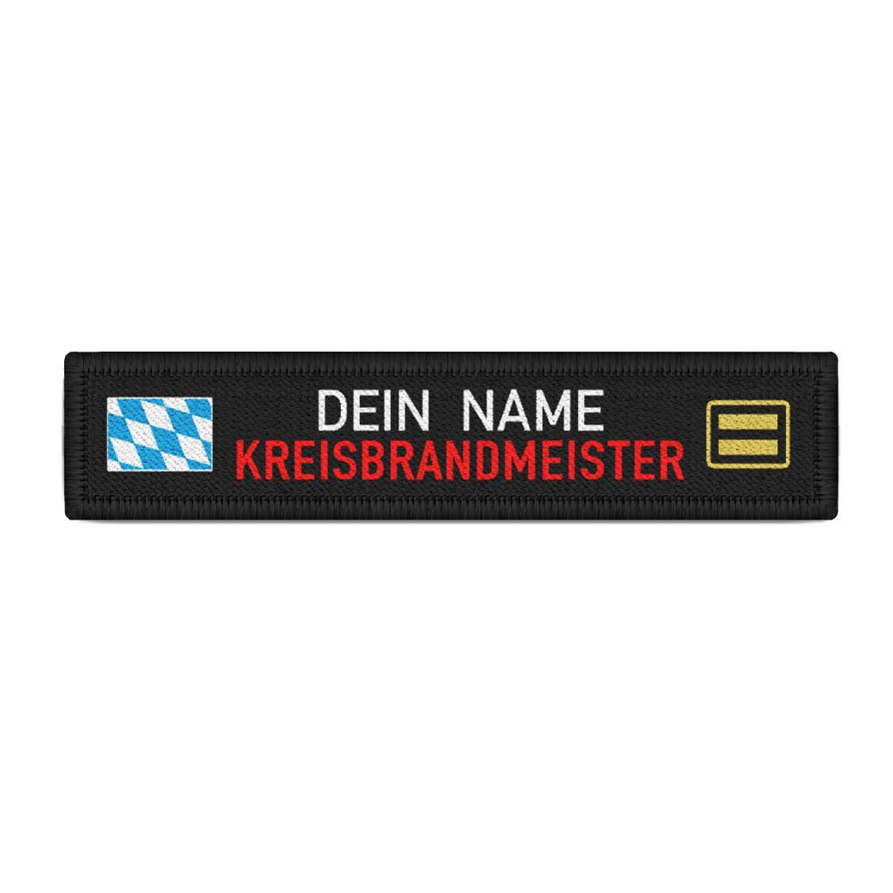 Patch Dienstgrad Feuerwehr Kreisbrandmeister KBM Bayern #47647