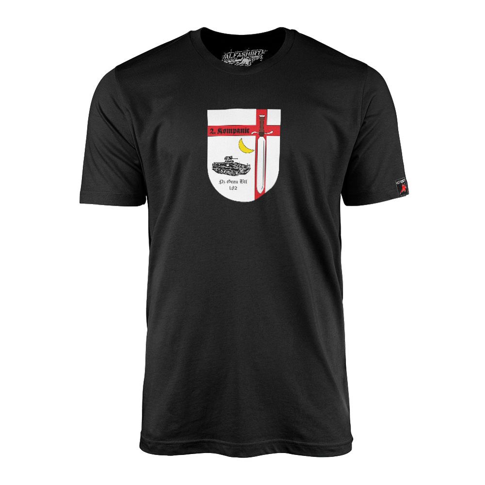 PzGrenBtl 182 2. Kompanie Panzer Grenadier Bataillon Bundeswehr - T Shirt #12189