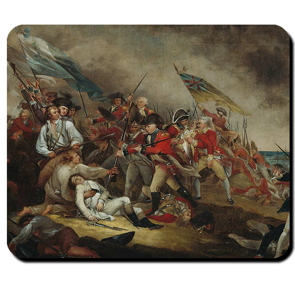 Bunker Hill American Revolutionary War Battle Bunker Mouse Pad # 16190