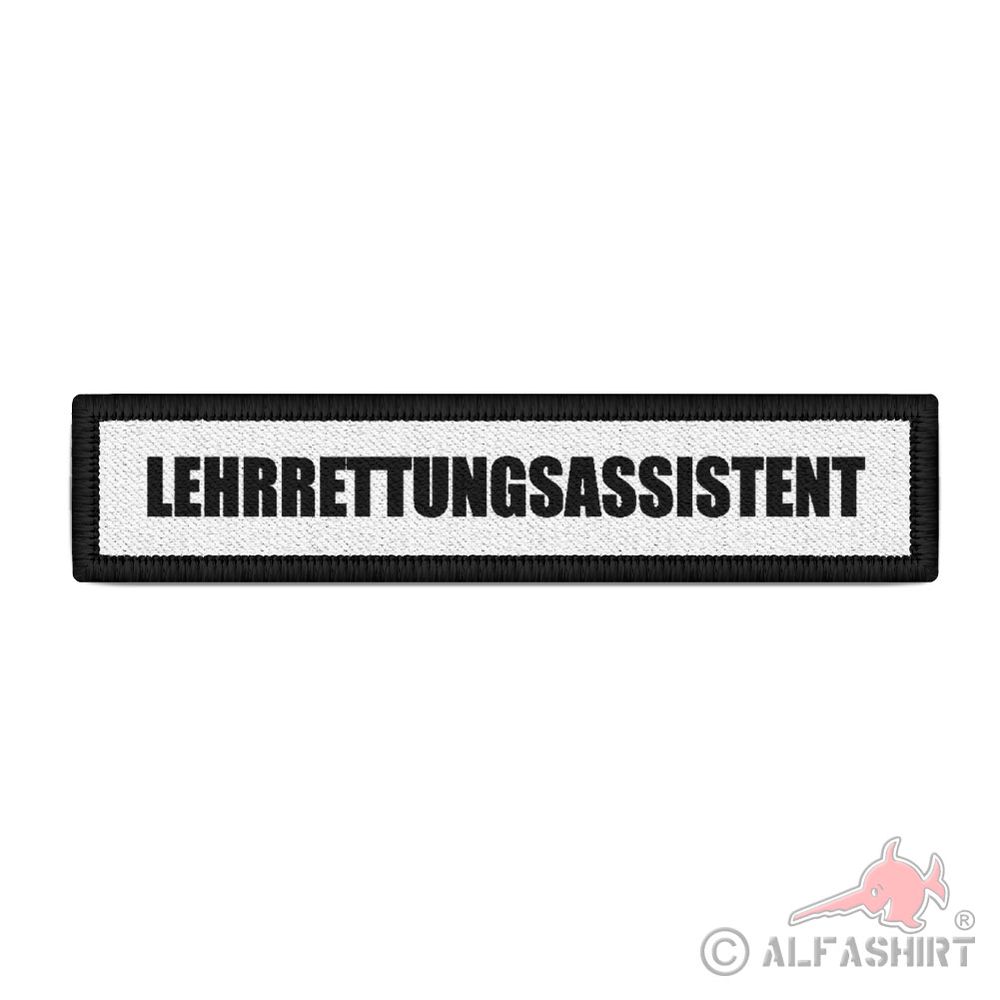Patch Lehrrettungsassistent LRA Ausbilder Lehrrettungswache Aufnäher #40373
