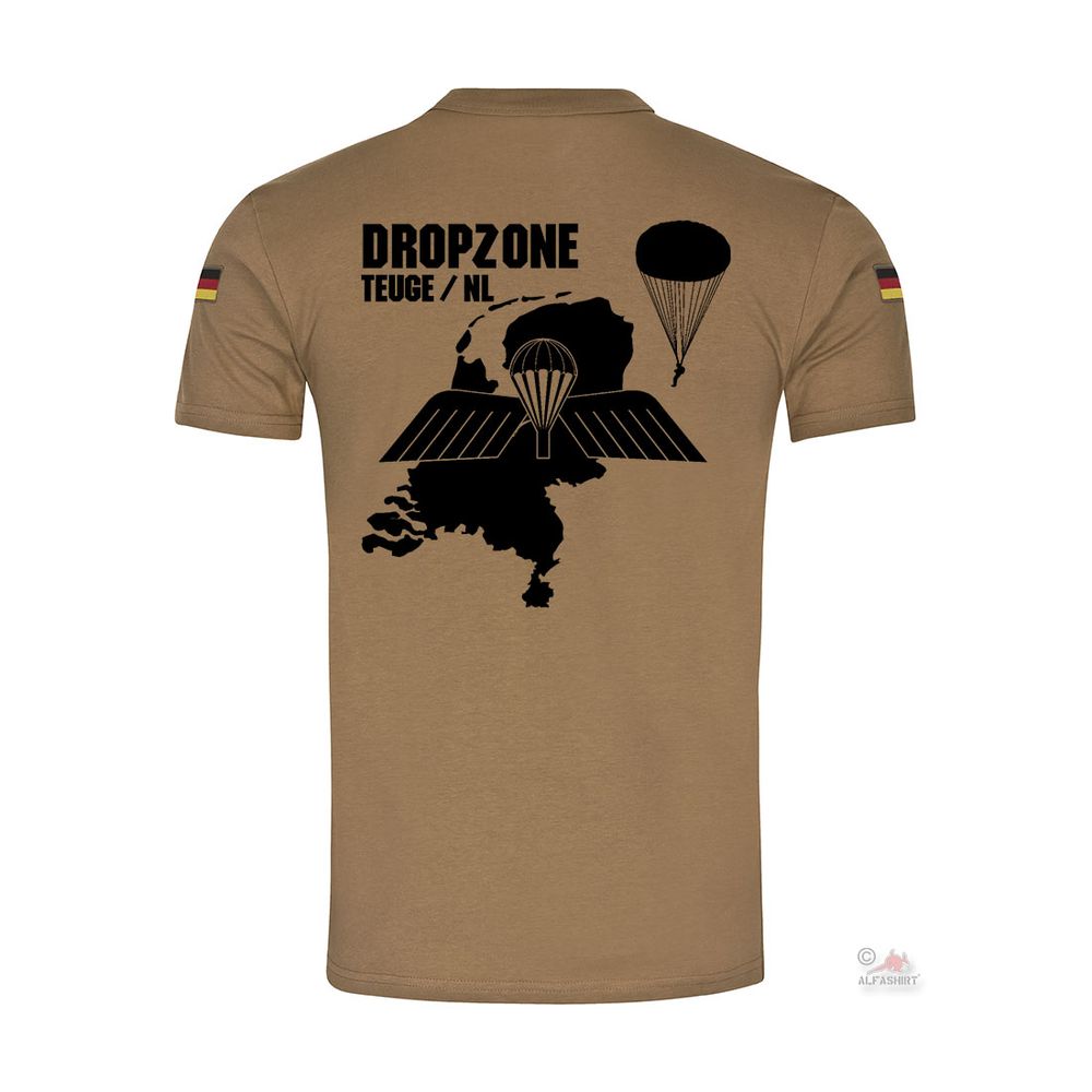 BW Tropics Dropzone Teuge B-Brevet Dutch Springer Badge # 30378