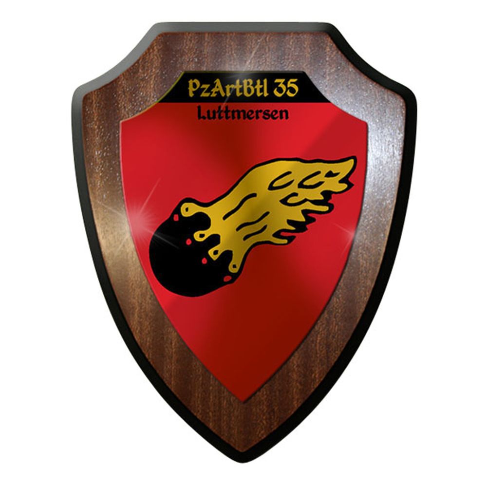 Wappenschild - Panzerartilleriebataillon 35 PzArtBtl Luttmersen Wappen #12645