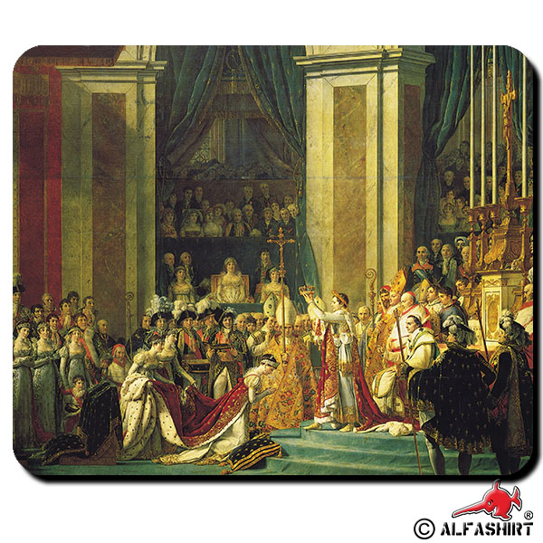 Krönung Napoleon Französische Revolution Gemälde Joséphine Mauspad #16147