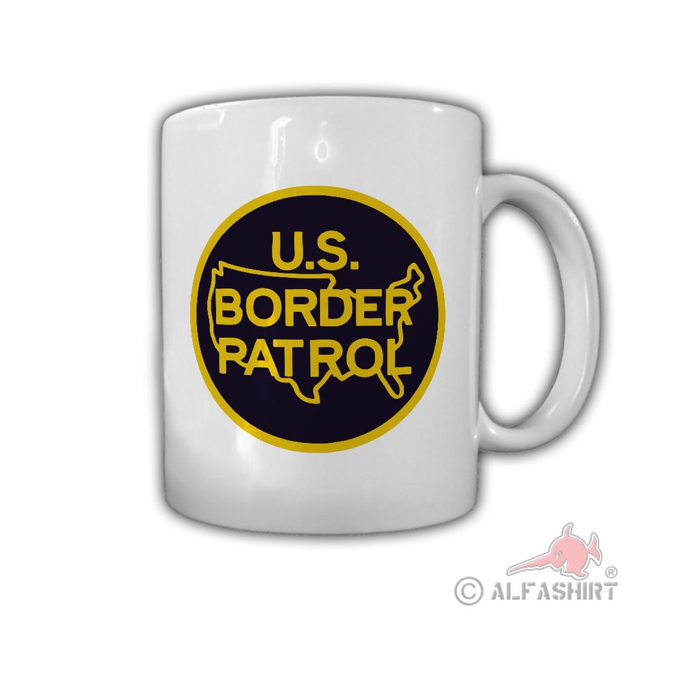 United States Border Patrol USA Badge America Border Patrol - Mug # 26808