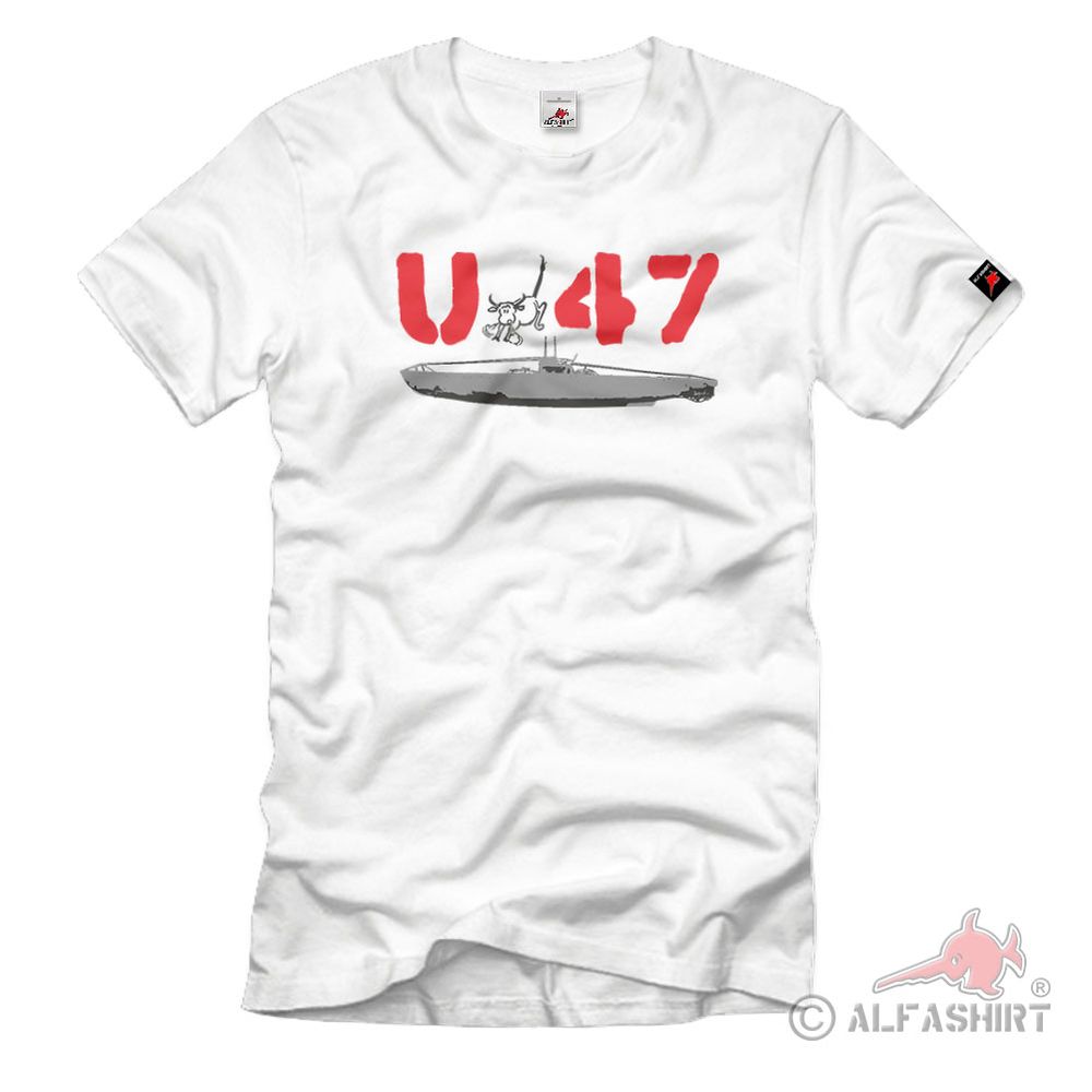 Günther Prien Marine Uboot 47 U47 Unterseeboot Verschollen  T Shirt #2934