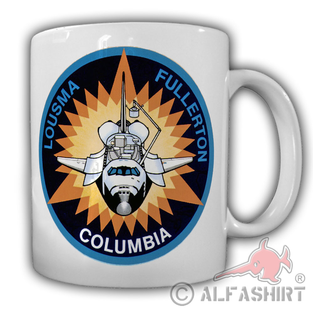 STS-3 Space Shuttle Mission Columbia Militär Kaffee Tasse #27618