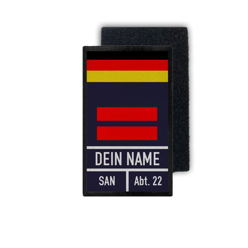 Rank patch fire brigade senior firefighter rank volunteer SAN 9.8x6cm # 34498