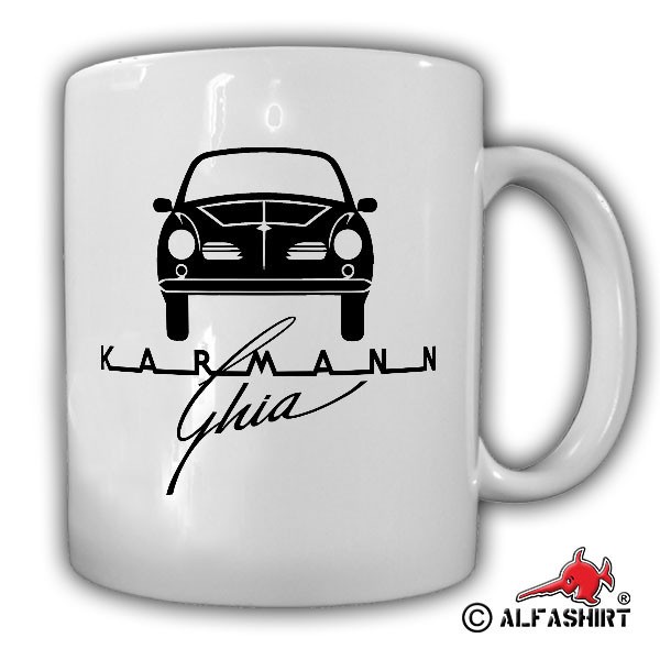 Karmann Ghia Logo Wappen Auto PKW Oldtimr Wolfsburg Osnabrück Tasse #16339