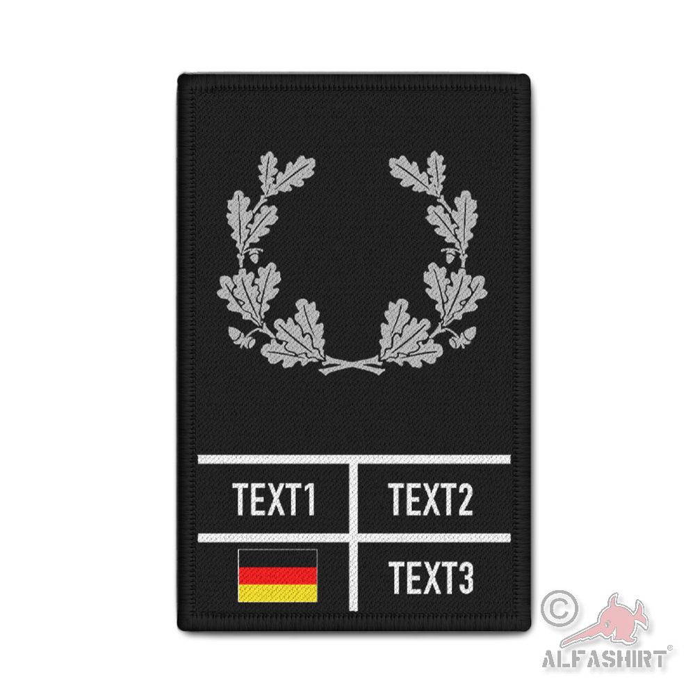 Patch Feuerwehr Dienstgrad Ortsbrandmeister OBM Funktion Abzeichen#46148