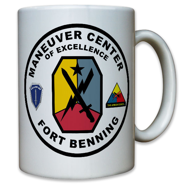 Maneuver Center Fort Benning of Excellence United States - Tasse #9995 t