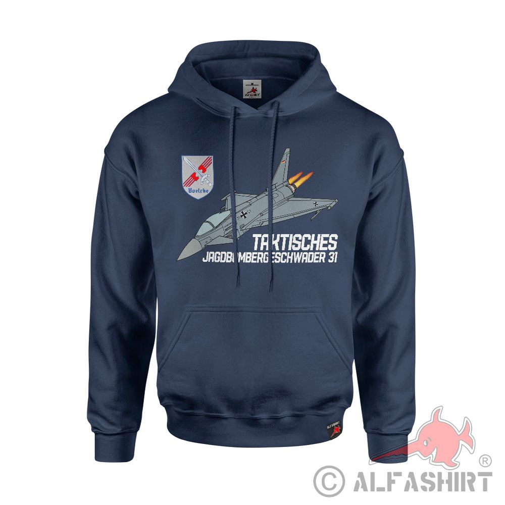 Hoodie EF2000 TaktLwG 31 Boelcke Pilot Squadron Engine #41354