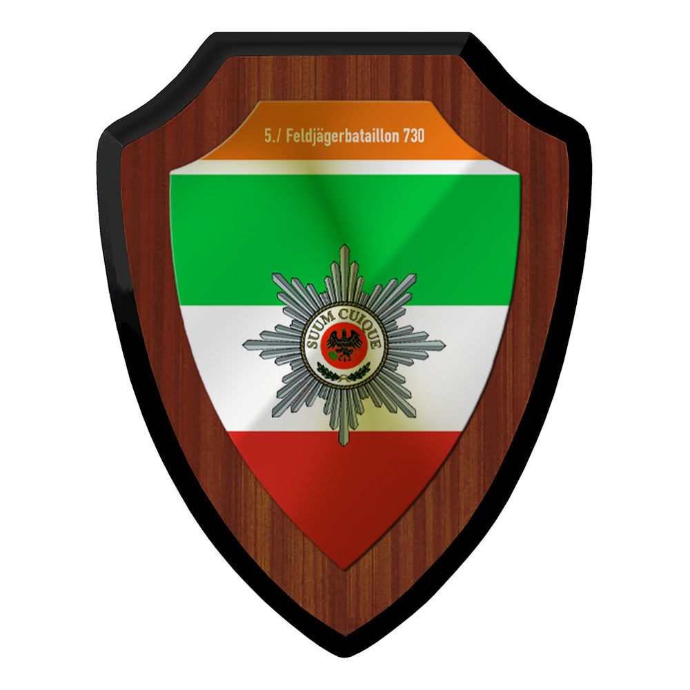 5 Company Field Hunter Battalion FJgBtl 730 Military Police Coat of Arms #44788