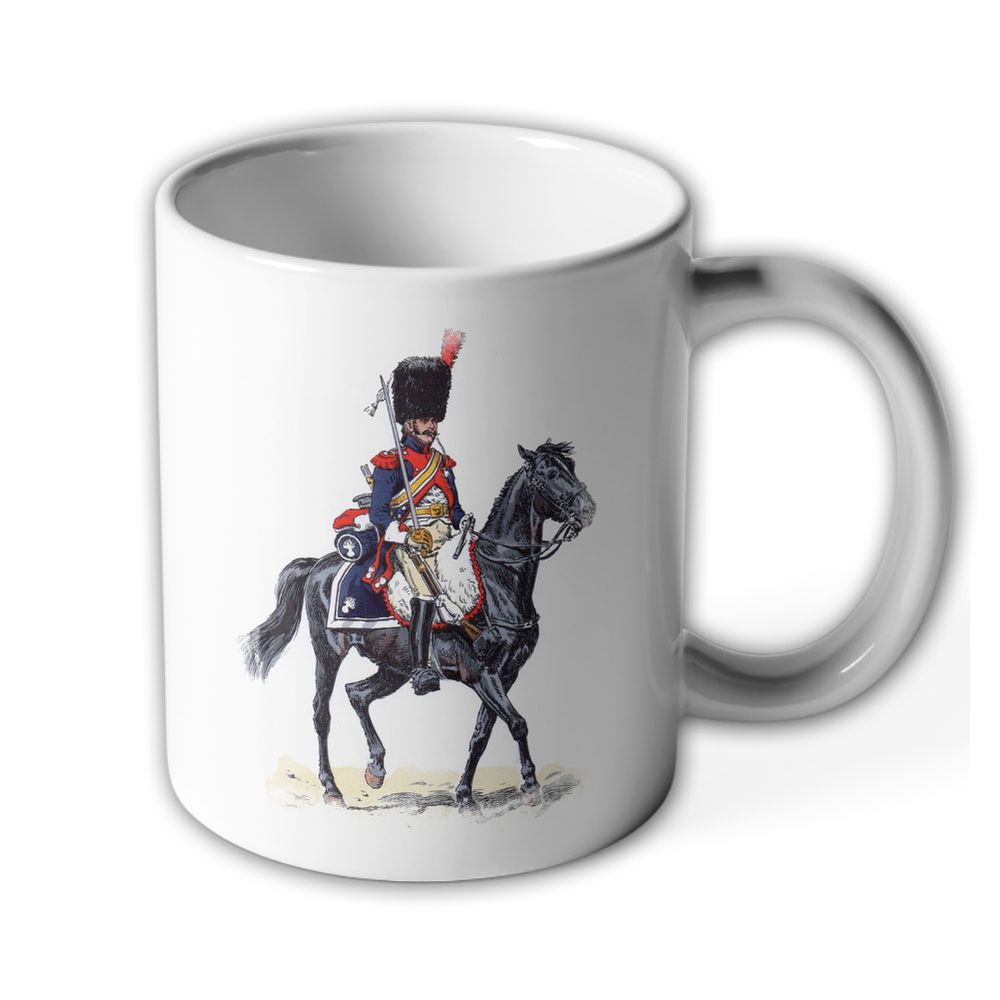 Carabiniers Kavallerie Reiter Frankreich Armee l'armée 1805-1810 - Tasse #11440