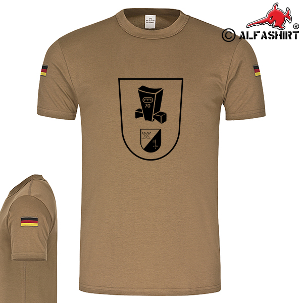 BW Tropics PzPiKp 70 Panzerpionierkompanie 70 original BW tropical shirt # 15032