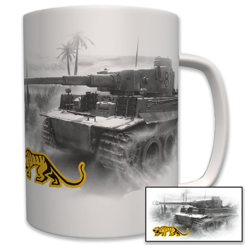 Tiger Panzer Schwere Panzerabteilung 501 sPzAbt 501 - Tasse Becher Kaffee #6293 