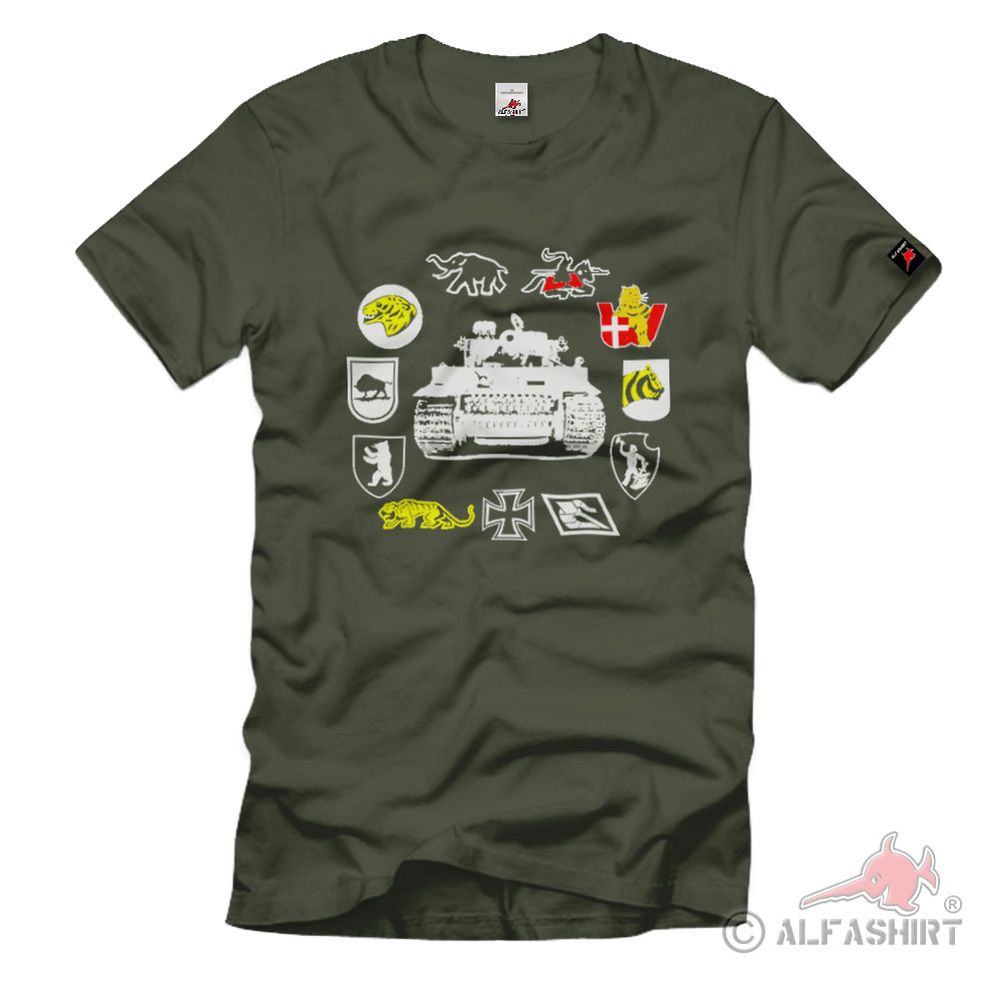 heavy tank departments sPzAbt tracked vehicle batallion troop T Shirt # 1337