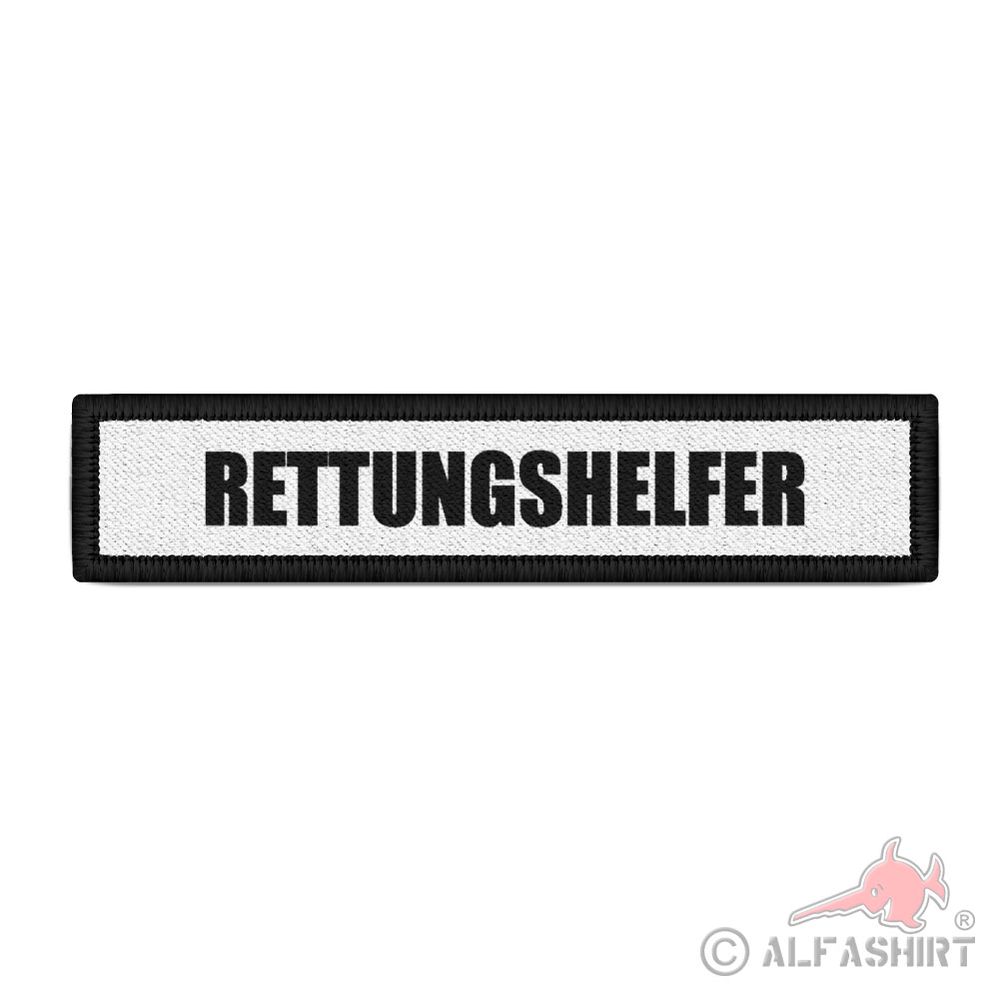 Patch Rettungshelfer RH Fahrer Rettungs Helfer KTW Aufnäher Krankenwagen #40362
