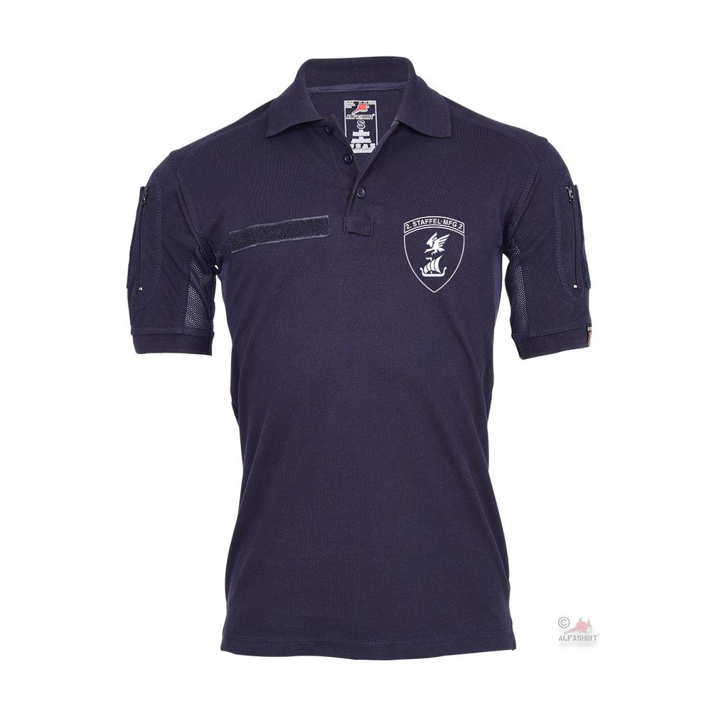 Tactical polo shirt dark blue 2 Squadron MFG Naval Aviation Squadron 2 #42513