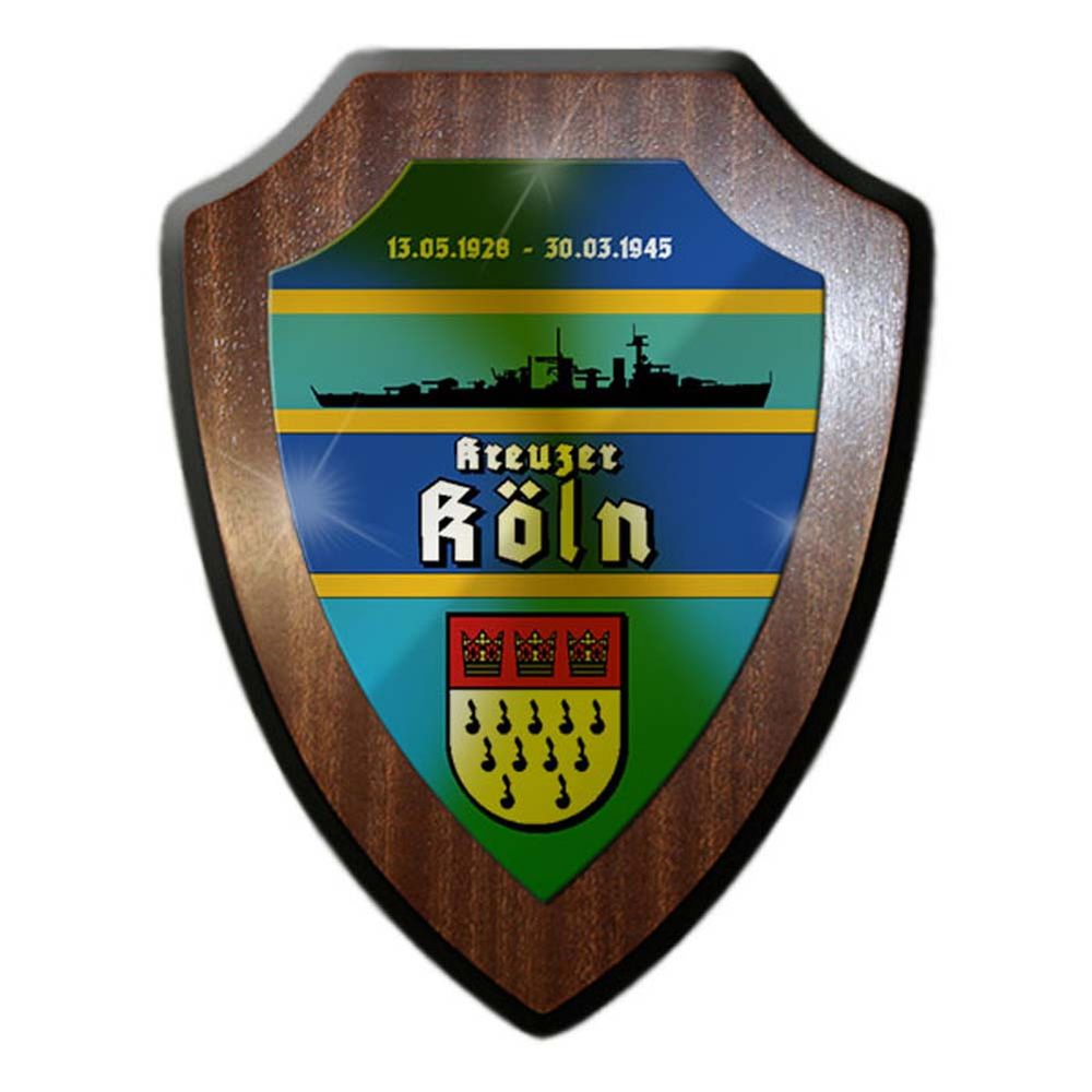 Wappenschild Kreuzer Köln Leichter Kreuzer Wilhelmshaven Marine Königsberg#24242