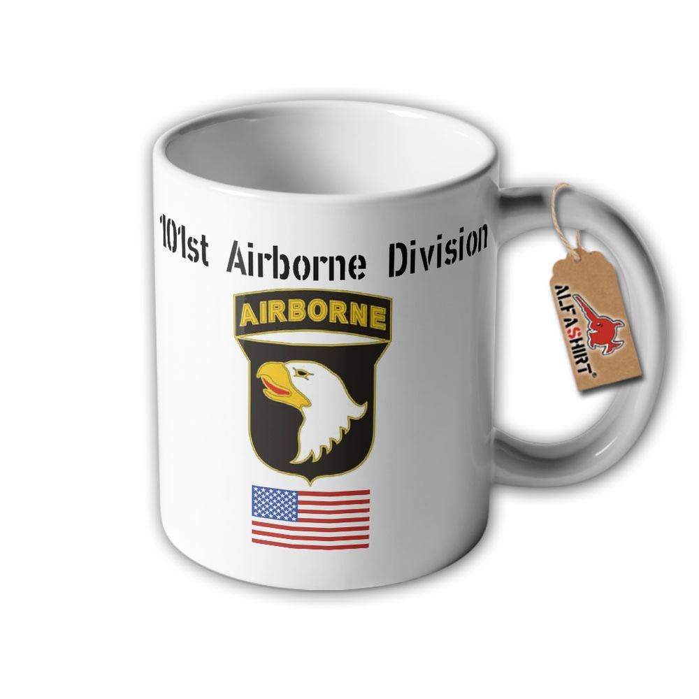 Tasse 101st Airborne Division Screaming Eagles light infantry division #32358