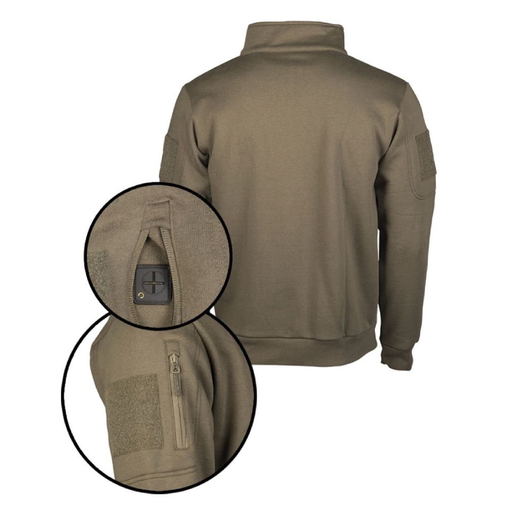 Tactical sweater GDR Grenztruppen Grenzstein AK MPi Laurel NVA # 35583
