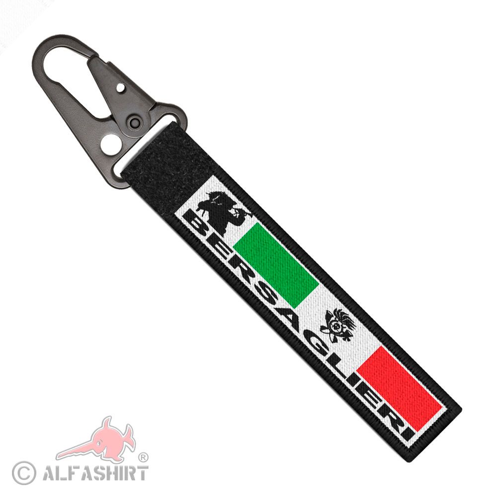 Schlüsselanhänger Bersaglieri Infanterietruppe Italien Heer Regiment #40266