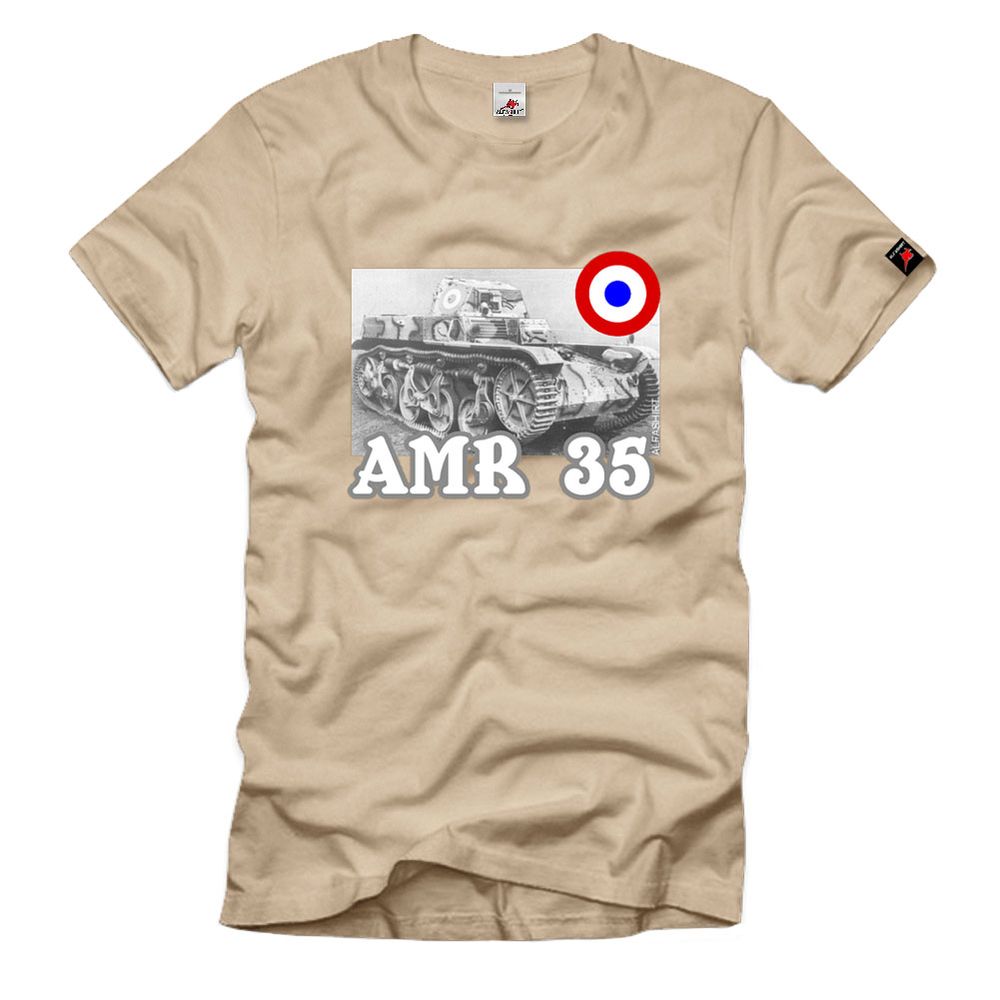 AMR 35 Panzer Automitrailleuse de Reconnaissance Frankreich T-Shirt#32684