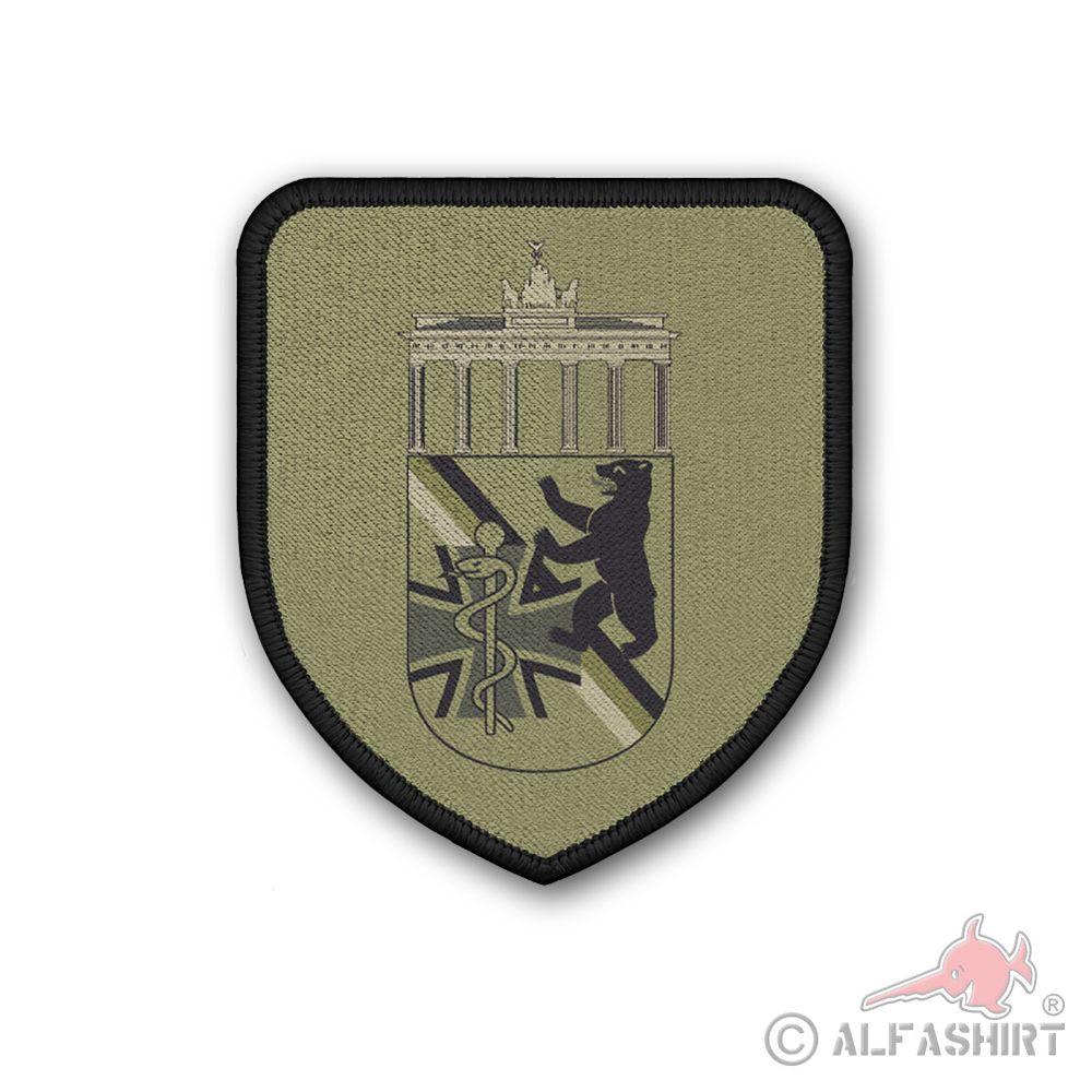 BwKrhs Berlin BE DE GER Tarnfarben Oliv Tarn Krankenhaus Art NotSan Patch #44824