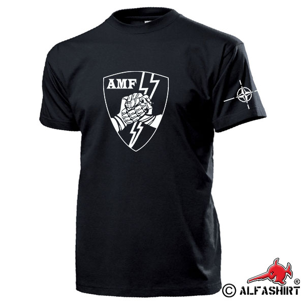 AMF NATO Allied Command Europe Mobile Forces ACE Badge - T Shirt # 17504
