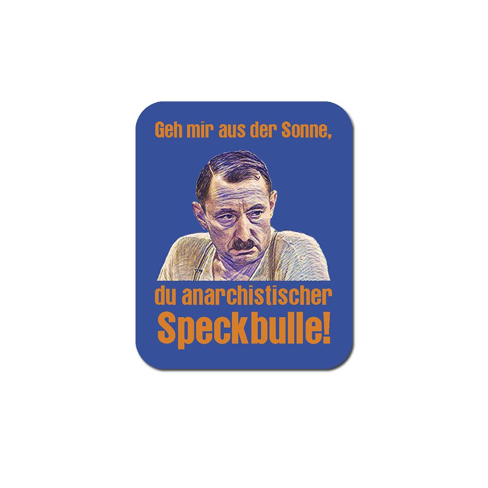 Aufkleber/Sticker Alfred Tetzlaff vs anarchistischer Speckbulle 6x7cm A2695