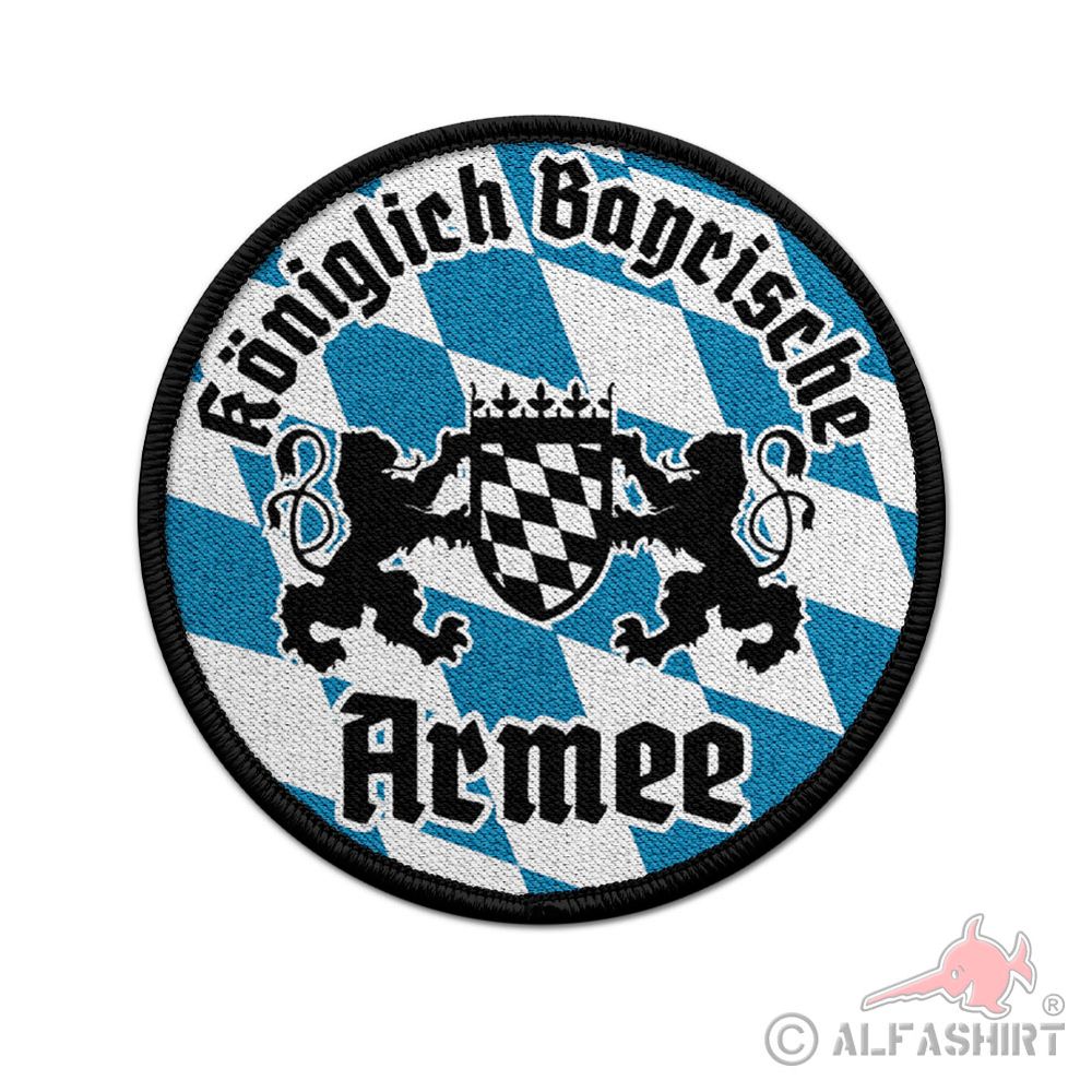 Patch Royal Bavarian Army Bavaria Lion Coat of Arms Badge Munich #44866