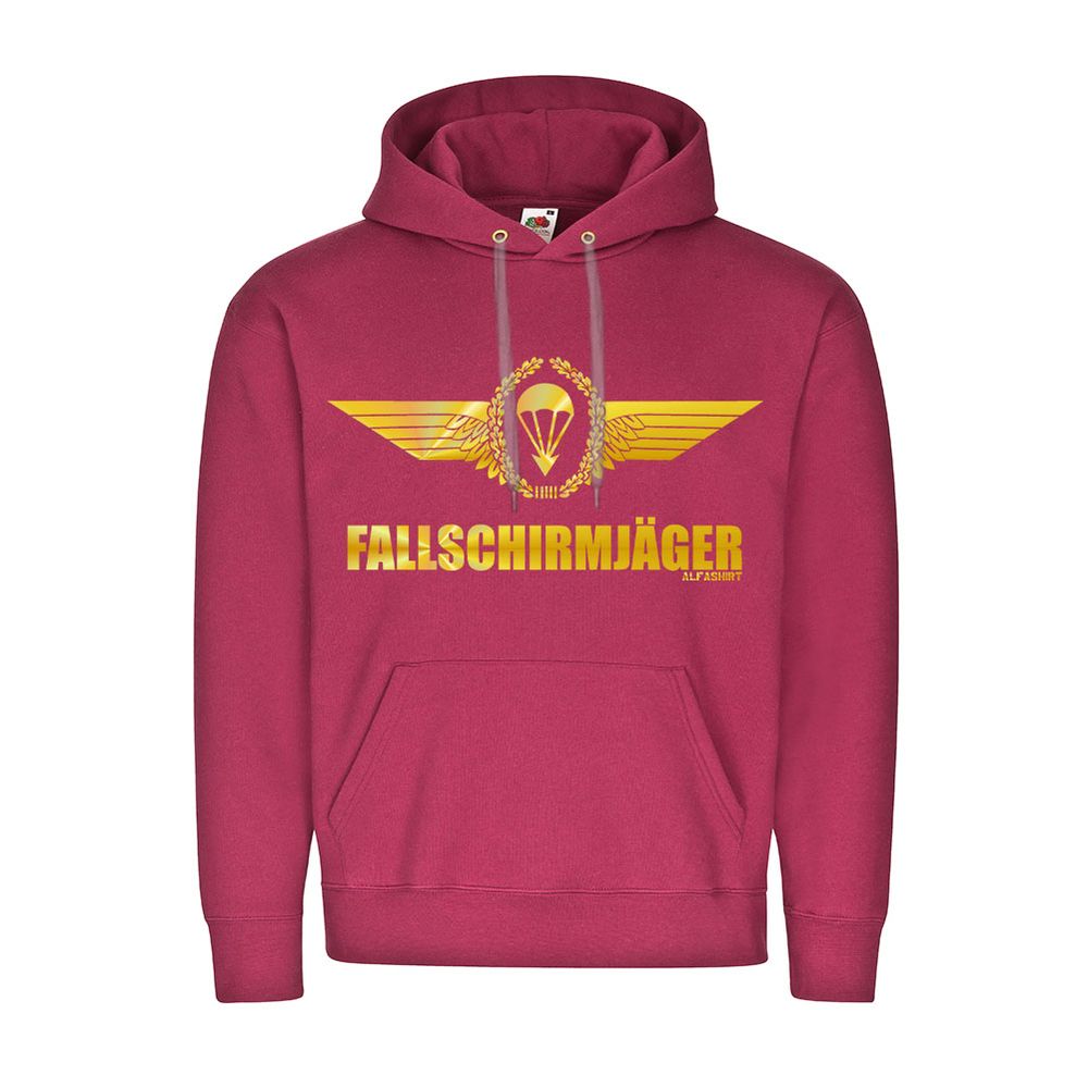 Hoodie BW Fallschirmjäger Fallschirmspringerabzeichen Bundeswehr #21711