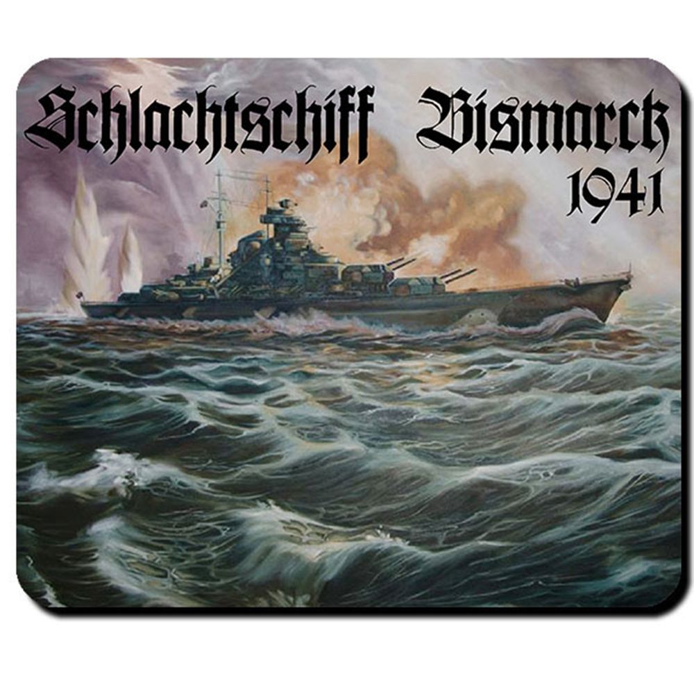 
	
Bismarck Schiff Schlachtschiff deutsche Marine WK 2 - Mauspad #8588 