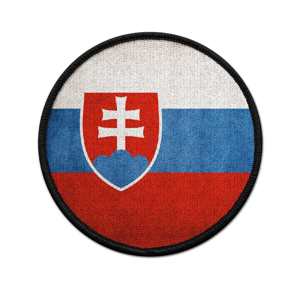 Patch Slowakei Slovenská republika Slowakisch Bratislava Republik Aufnäher 20819