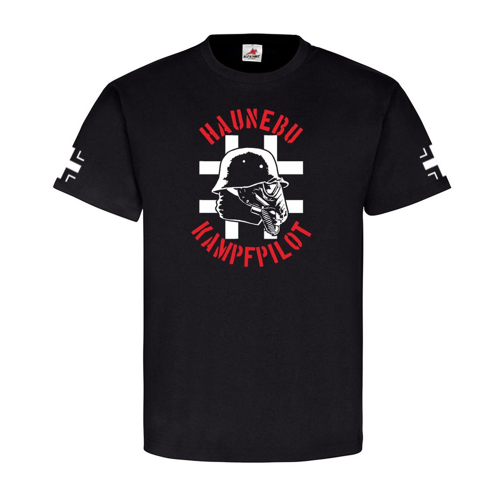 Haunebu Kampfsoldat Soldat Gasmaske - T Shirt #4638