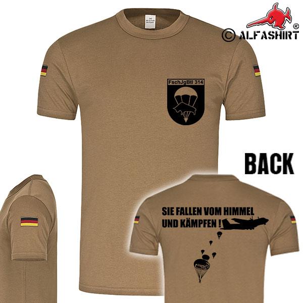 BW Tropen FschJgBtl 314 Paratrooper Battalion Oldenburg Kaserne # 15763