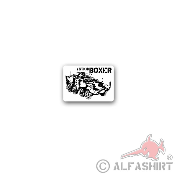 Sticker GTK Boxer Armored Transport Vehicle 10x7cm A3514