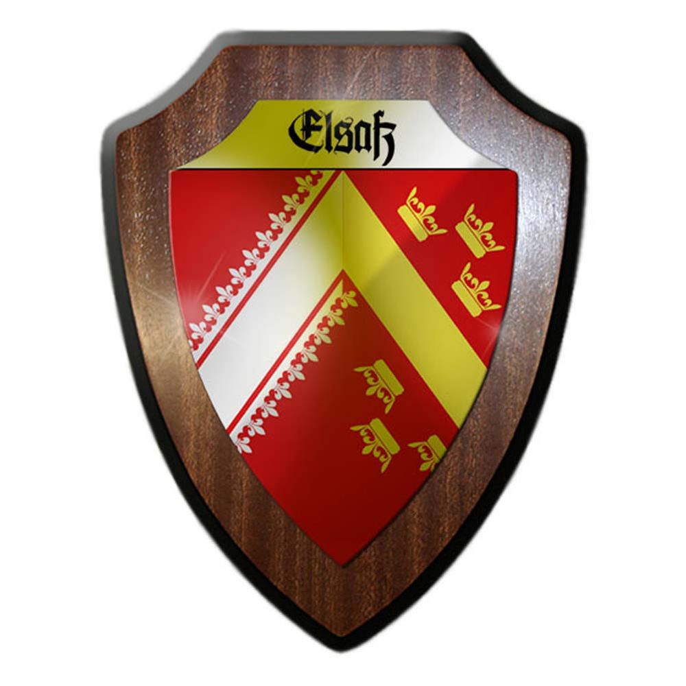 Wappenschild Elsaß Elsass Alsace Frankreich Deutschland Wappen Abzeichen #24321