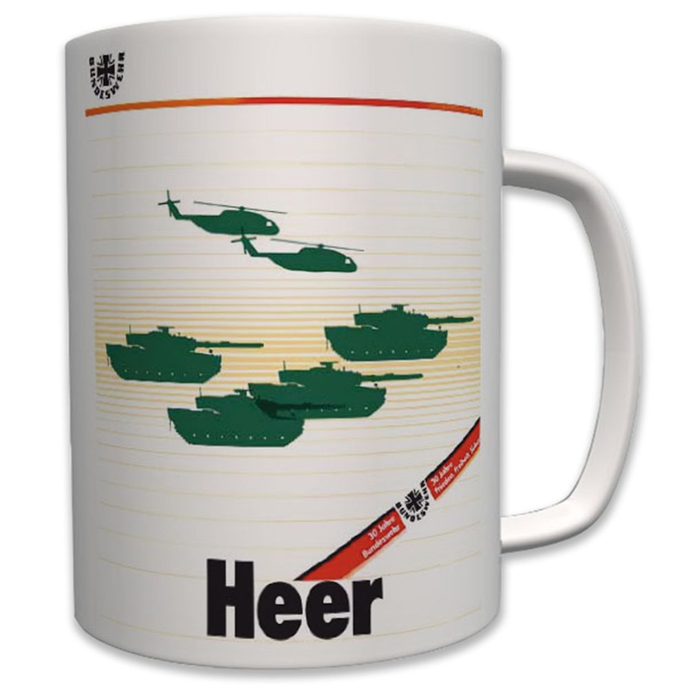 Militär Unser Heer Deutsche Bundeswehr Deutschland - Tasse  #6438