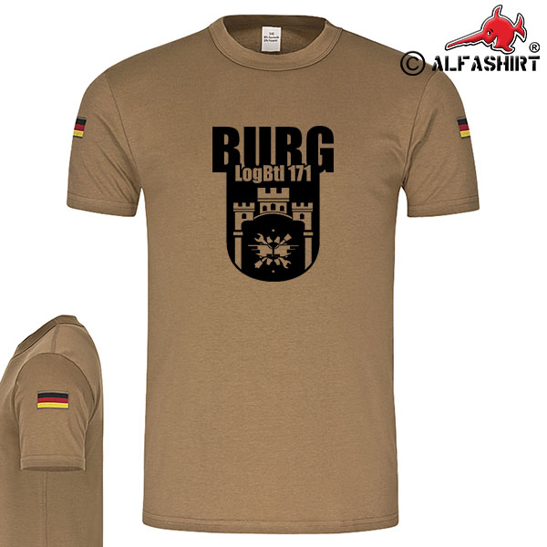 Bw Tropics Logistics Battalions 171 LogBtl Burg Logistiker Einsatz Tropenshirt