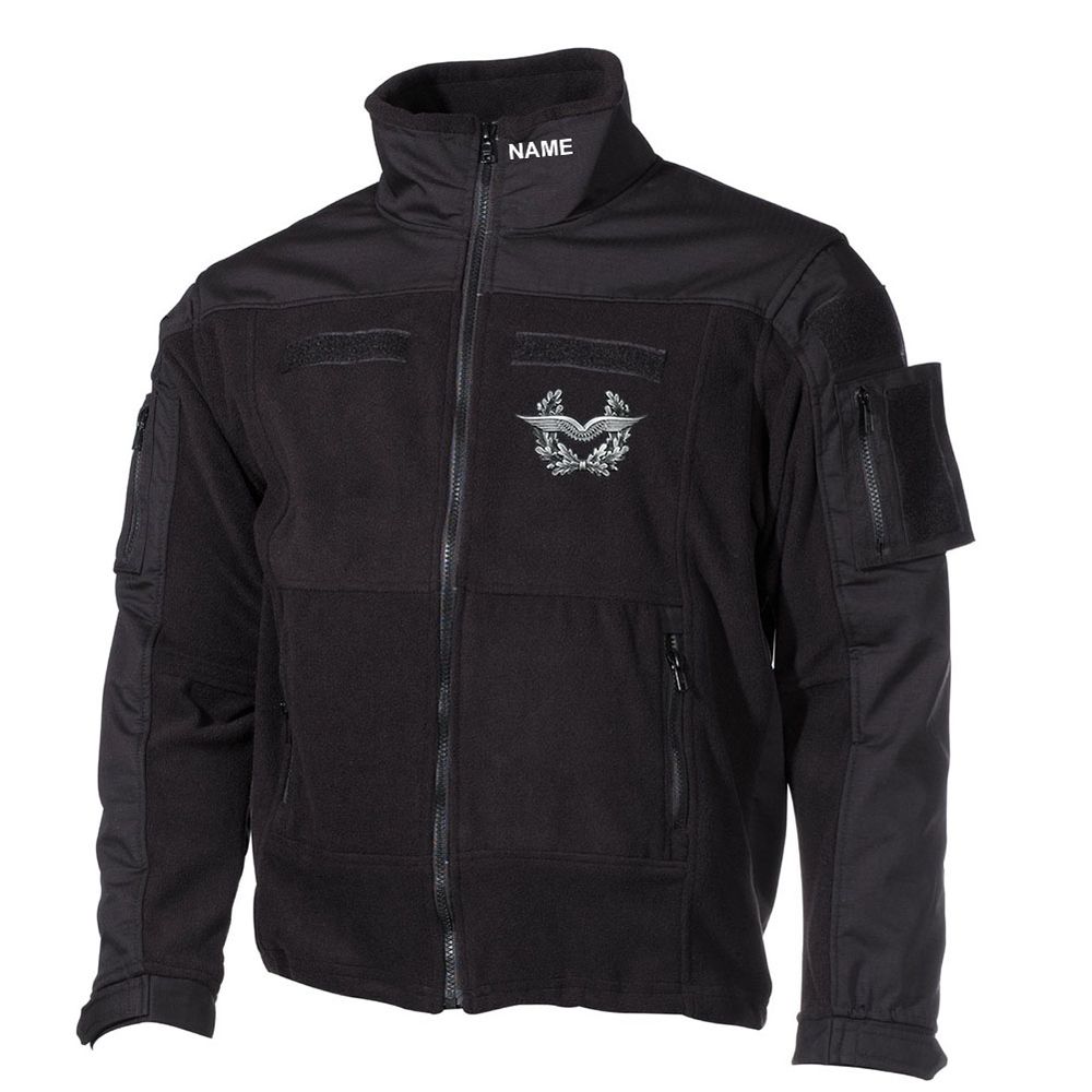 Combat Fleece Jacket Luftwaffe EMBROIDERED Squadron Bundeswehr #30491