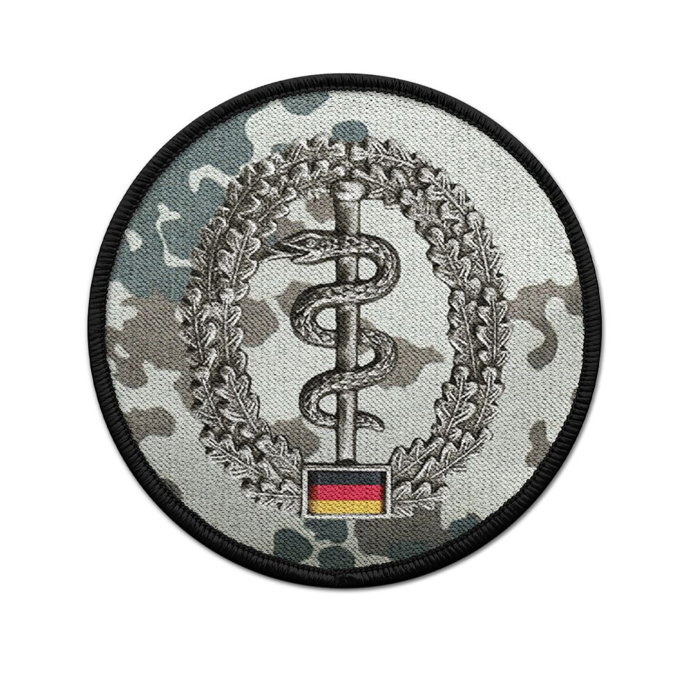 Patch BW Sanitäter ISAF Barett Abzeichen Einheit Bundeswehr Patch Schlange 20867
