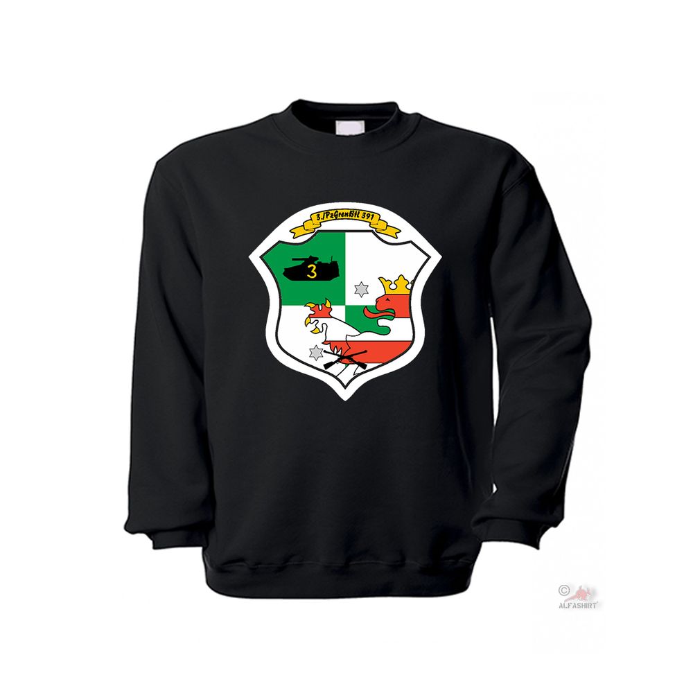 Pullover 3 PzGrenBtl 391 Spz Mader Thüringen Panzergrenadiere Sweatshirt#36058