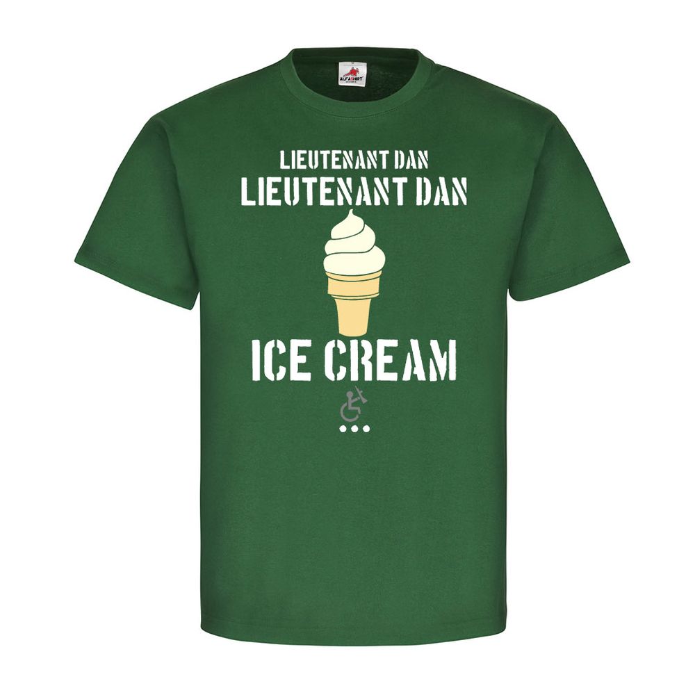 Lieutenant Dan - ICE Cream Lt US Army Eis Forrest Film Klassiker Vietnam #25008